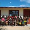 Die von den Mitarbeitern des Landratsamts in Donauwörth finanzierte Schule in Namibia ist bereits fertig. 