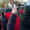 Zuletzt trafen AfD-Anhänger und -Gegner in Berlin aufeinander. Beim Bundesparteitag in Augsburg könnte es Krawalle geben.