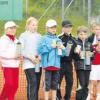 Zwei Mal die Plätze eins, drei und vier gab es für den Windacher Tennis-Nachwuchs beim Turnier in Schwabmünchen. 