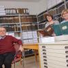 Sie haben das Ziertheimer Archiv aufgebaut. Von links: Eugen Zacher, Doris Baumann und Antonie Schiefnetter. 