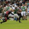 Der Landsberg X-Press nimmt erfolgreich Revanche und verteidigt die Tabellenspitze in der Football-Regionalliga. Mit 47:32 besiegen die Landsberger die Neu-Ulm Spartans.