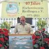 Stefan Peter, der Vorsitzende des Fischereivereins Riedlingen, ließ die vergangenen 40 Jahre Revue passieren.  