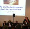 Jurist Joerg Heidrich bei der re:publica 2011: Film- und Musikindustrie beeinflussen  seit vielen Jahren durch eine wahre Flut von Klagen und massive Lobbyarbeit die Rechtsprechung und das Internetrecht in Deutschland, sagt der Jurist.