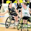 Eine starke Leistung bot Birgit Meitner im Halbfinale gegen Australien. Heute greift die Rollstuhlbasketballerin bei der WM in Birmingham nach dem Titel. Foto: DRS