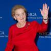 Madeleine Albright beim White House Correspondents Dinner in Washington. Die ehemalige US-Außenministerin ist im Alter von 84 Jahren gestorben.