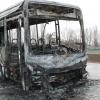 Zwischen Bergheim und Irgertsheim brannte am Dienstagmorgen gegen 8 Uhr ein Schulbus vollständig aus. 