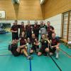 Die Nördlinger TSV-Volleyballer: Sebastian Stadali, Florian Wetzel, Daniel Leberle, Lothar Weber, Benjamin Mack, Lucas Gerhard, Nils Huggenberger, Jason Fischer, Patrick Meyer, Daniel Fuchs und Andreas Frisch.