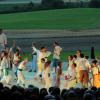 Die Waldbühne in Anhausen wird auch heuer vom Eukitea-Ensemble bespielt. Das Bild zeigt eine Aufführung im Sommer 2014. 