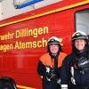 So sehen Stephan Greck (links im Bild) und Jochen Bucher ohne die verschiedenen Masken aus, die es bei der Freiwilligen Feuerwehr gibt. 