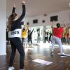 Tanzen unter Einhaltung der Abstandsregeln ist möglich, wie hier in der Tanzschule „Chill & Dance“ in Augsburg.  