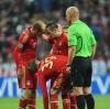 Bayern-Kapitän Philipp Lahm hat den Zwist zwischen Franck Ribéry und Arjen Robben vor dem Halbfinal-Rückspiel der Champions League bei Real Madrid endgültig für beendet erklärt.