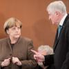 Angela Merkel und Bayerns Ministerpräsident Horst Seehofer im Dezember in Berlin. 