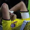 Dortmunds Kapitän Sebastian Kehl verletzte sich gegen Marseille am Auge, hatte aber im Endeffekt Glück.