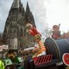 Der „Zoch“ am Rosenmontag ist die Sensation des Jahres in Köln. 	