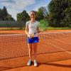 Erfolgreiches Tennis-Wochenende: Mia Demmer war allein und im Team stark.