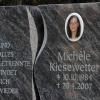 Das Grab der in Heilbronn ermordeten Polizistin Michele Kiesewetter auf dem Friedhof in Oberweißbach. 