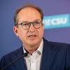 CSU-Landesgruppenchef Alexander Dobrindt ist mit der Leistung der Ampel-Koalition nicht wirklich zufrieden.