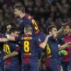 Von wegen Krise: Gegen den AC Mailand präsentierten sich Lionel Messi und der FC Barcelona wieder in Topform.