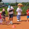 Der Tennisclub Kissing freute sich beim Tag der offenen Türe über viele Kinder, die den Sport ausprobieren wollen.