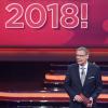  Moderator Günther Jauch beim RTL Jahresrückblick Menschen, Bilder, Emotionen 2018 im Studio.