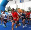 5400 Läuferinnen und Läufer starteten beim Augsburger Firmenlauf am Donnerstag an der Messe.