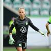 Merle Frohms strebt mit dem VfL Wolfsburg ins Endspiel der Champions League. 