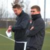 Co-Trainer Andreas Kotter hat noch Ideen, was bei seinen Bezirksliga-Kickern zu verbessern ist.