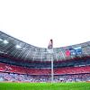 Übersicht der Allianz Arena vor dem Spiel.