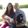 Prinz William und Herzogin Kate 2013 mit ihrem Sohn Prinz George und Cockerspaniel Lupo. Als Lupo im November starb, war die Trauer groß. Jetzt haben die Royals wieder einen Welpen.