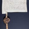 Das älteste erhaltene Zeugnis aus der Gründerzeit der Stadt Friedberg ist eine Urkunde aus dem Jahr 1304.