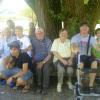 Drei Tage lang waren Bewohner des Seniorenheims Theresienbad mit Schülern des Landheims unterwegs. 
Foto: Seniorenheim Theresienbad