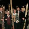 Rosi Mittermaier wuchs auf der Winklmoosalm auf, oberhalb von Reit im Winkl. Dieses Foto entstand bei der Jubiläumsgala zum 100jährigen Bestehen des Skiverbands DSV im Jahr 2005. 