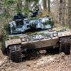 Ein Leopard der polnischen Armee: Polen beantragt eine Genehmigung zur Lieferung von Leopard-Kampfpanzern an die Ukraine.