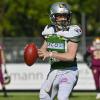 Landsberg X-Press hofft, in der Regionalliga wieder auf den etatmäßigen Quarterback Lukas Saurwein zurückgreifen zu können für die Partie gegen die Franken Knights. Archivfoto: Thorsten Jordan