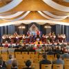Der Festakt zum 31. Bezirksmusikfest wurde vom Musikverein Maihingen musikalisch umrahmt. 