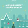 Augsburg Marketing hat wieder einen Augsburger Adventskalender konzipiert.  