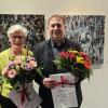Jeanette Scheidle aus Stadtbergen ist die diesjährige Trägerin des Neusässer Kunstpreises, den Sonderpreis der Sparkasse Schwaben-Bodensee erhielt Christian Amerigo Odato.
