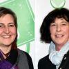 Christiane Ade (links) und Hildegard Wiedemann sind die alten und neuen Vorsitzenden der Landfrauen in Neu-Ulm. 
