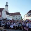 Beim Kühbacher Marktfest kommen jung und alt zum Feiern auf dem Marktplatz zusammen.