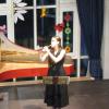 Erstaunliche und ungewöhnliche Flötentechnik in Mertingen. 