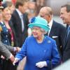 Queen Elizabeth II. ist am Dienstag zu ihrem fünften Staatsbesuch in Deutschland eingetroffen. 
