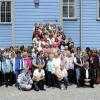 Vor der Marktkirche „Zum Heiligen Geist“ in Clausthal-Zellerfeld entstand dieses Gruppenbild von der Reise des KDFB-Bezirks Dießen in den Harz. 	