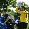 Ecknachs Torhüter Hannes Helfer war der Sieggarant beim 2:1-Erfolg in Neuburg. 