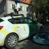 Derzeit ist das Auto von Google Street View wieder in Aichach unterwegs, um Daten zu sammeln.