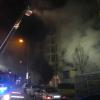 Ein hoher Sachschaden ist bei einem Wohnungsbrand in der Stettenstraße entstanden.