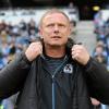 Vor dem Relegationsspiel des TSV 1860 München findet Trainer Torsten Fröhling, dass in der Mannschaft gute Stimmung herrscht.