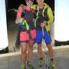 100 Kilometer in 18:40 Stunden: Nicole Fischer und Matthias Stelzle.  