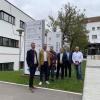 Beim Fachgespräch in Krumbach: Lutz Freybott, Max Deisenhofer, Silvera Schmider, Harald Lenz, Hermann Keller, Andreas Krahl (von links).