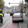 Falschparker auf Radwegen: Die Klimacamper wollen am Mittwoch Verstöße dokumentieren und anzeigen. 