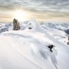 Alpine Tiefschneeträume am Arlberg: Solche Abfahrten sind natürlich nur etwas für echte Könnerinnen und Könner.